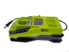 Ryobi 18V P117 Dual Chemistry IntelliPort Charger & Two 18 Volt P102 ONE+ 18-Volt Lithium-Ion Compact Battery (Bulk Packaged)