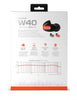 Westone W40 with Bluetooth Cable Four-Driver True-Fit Earphones with High Definition Silver MMCX Cable