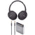 Sony WH-CH700N Wireless Noise Canceling Headphones (Black) with FiiO A1 Silver Portable Amp bundle