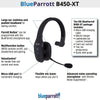 VXi BlueParrott B450-XT 204010 Noise Canceling Bluetooth Headset (Renewed)