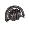 Audio-Technica ATH-M50xBT Wireless Bluetooth Over-Ear Headphones, Black