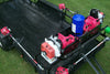 Jungle Jim's Trailer Mate Pro, 3 Trimmer Racks, 2 Blower Holders, Basket, Water Cooler and more.