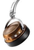 EVEN EarPrint H2 Bluetooth Wireless Headphones that Adapt to the Way You Hear - with Mic (Walnut and Steel)