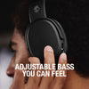 Skullcandy Crusher Bluetooth Wireless Over-Ear Headphones with Microphone - (Renewed) (Black)