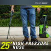 Greenworks 1700 PSI 13 Amp 1.2 GPM Pressure Washer with Hose Reel GPW1702 (Renewed)