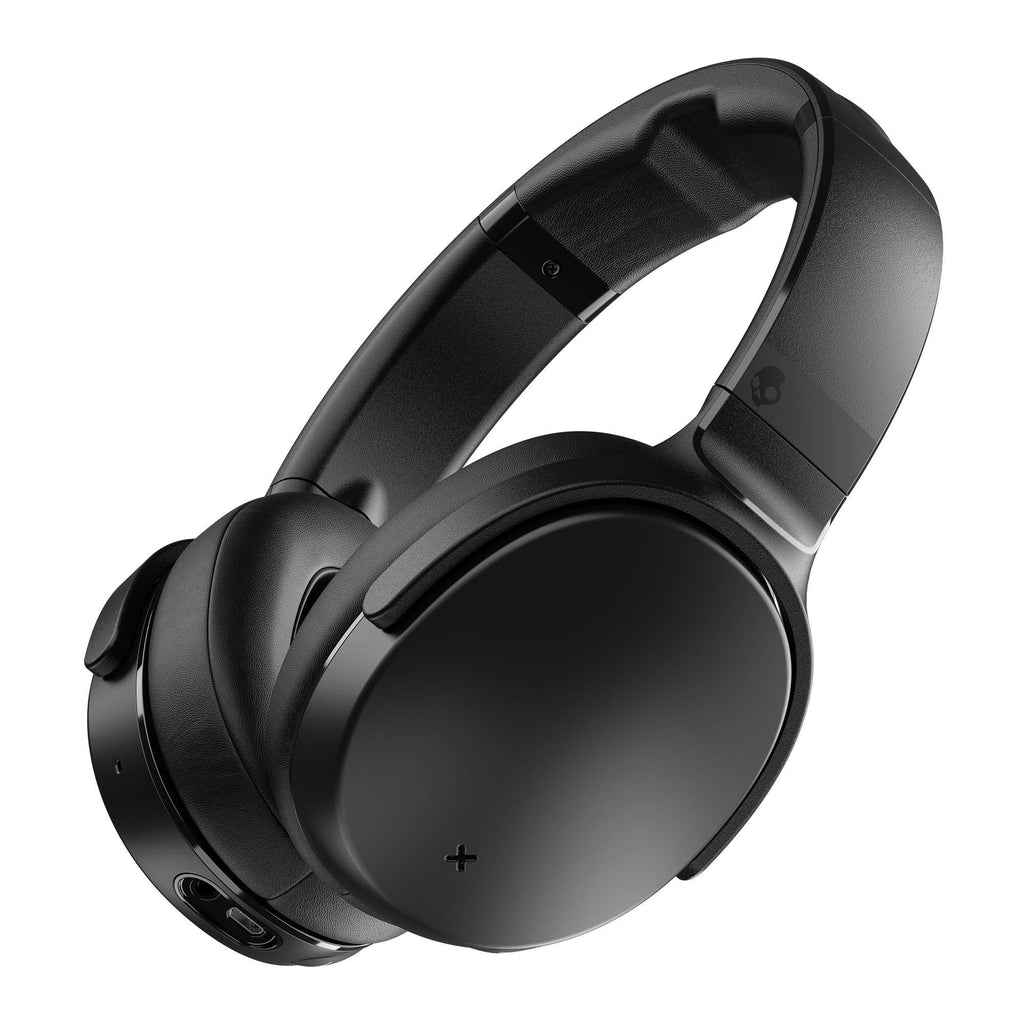 Skullcandy Venue Active Noise Cancelling Headphones, Over The Ear Bluetooth Wireless, Tile Integration, Rapid Charge 24-Hour Battery Life, Lightweight Premium Materials, Black