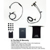 MAS X5i Five Driver High-End Audiophile in-Ear Monitor Earphones Hi-Res Headphones with High Resolution Sound, Silver Coated OFC Cable, in-Line Remote Cable with MEMS Microphone