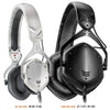 V-MODA Crossfade M-80 Vocal On-Ear Noise-Isolating Metal Headphone, White Silver