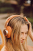 BÖHM Wireless Bluetooth Over Ear Cushioned Headphones with Active Noise Cancelling - B76 (Tan)