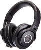 Audio-Technica ATH-M40x Professional Studio Monitor Headphones Bundled with HP-SC Replacement Cable