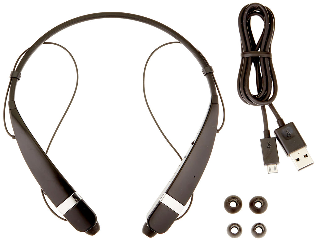 LG Electronics Tone Pro HBS-760 Bluetooth Wireless Stereo Headset - Retail Packaging - Black