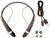 LG Electronics Tone Pro HBS-760 Bluetooth Wireless Stereo Headset - Retail Packaging - Black