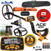 Garrett ACE 400 Metal Detector with Waterproof Coil Pro-Pointer AT and Carry Bag