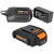 Worx (1) WA3742 20V Battery Charger and (1) Worx WA3575 20V Battery (Tool NOT Included)