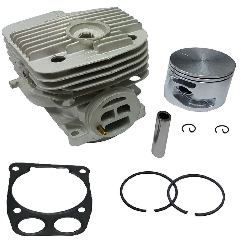 RA Cylinder Nikasil & Piston Kit Fits Husqvarna K960 K970 SAWS 56MM Rep 544 93 56-03 with Head Gasket/Cut-Off Concrete