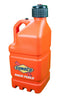 4 Pack Sunoco 5 Gallon Orange Racing Utility Jugs and 4 Filler Hoses