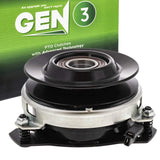 8TEN Gen 3 Electric PTO Clutch for John Deere Warner 180 LX172 LX173 LX176 LX178 LX186 LX188 Replaces AM123123 5215-34