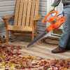 TACKLIFE Leaf Vacuum, 12 Amp 3-in-1 High Performance, Variable Speed Up to 240 MPH Blower GBV01A, Gray/Orange