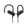 Audio-Technica ATH-SPORT70BTBK SonicSport Bluetooth Wireless In-Ear Headphones, Black