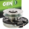 8TEN Gen 3 Electric PTO Clutch for John Deere Warner Z425 Z445 Replaces AM134397 AM141536 5219-62 5219-87 5219-127