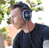 Blue Lola Sealed Over-Ear High-Fidelity Headphones, Black