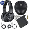 Audio-Technica ATH-M40x Monitor Headphones (Black) + Keep Case Bundle