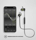 Jaybird Tarah Bluetooth Wireless Sport Headphones for Gym Training, Workouts, Fitness and Running Performance: Sweatproof and Waterproof - Black Metallic/Flash