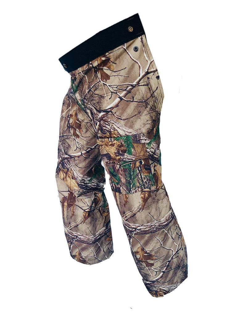 Forester Chainsaw Safety Chaps - Full Wrap Zipper - Real Tree Camo (Regular (37