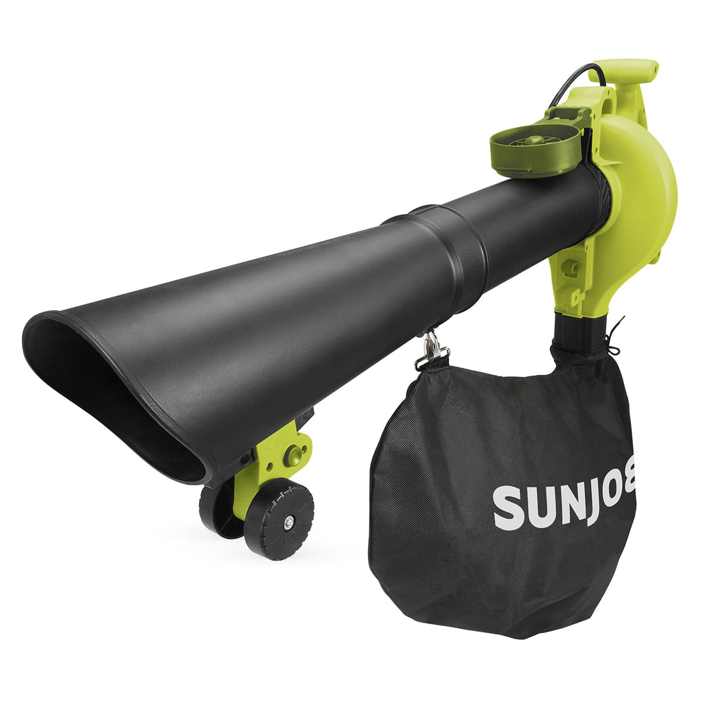 Sun Joe SBJ606E-GA-SJG-RM 14-Amp Electric 4-in-1 Blower/Vacuum/Mulcher/Gutter Cleaner (Renewed)