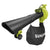 Sun Joe SBJ606E-GA-SJG-RM 14-Amp Electric 4-in-1 Blower/Vacuum/Mulcher/Gutter Cleaner (Renewed)