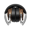 EVEN EarPrint H2 Bluetooth Wireless Headphones that Adapt to the Way You Hear - with Mic (Walnut and Steel)