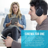 MEE audio Matrix Cinema low latency Bluetooth wireless headphones with CinemaEAR audio enhancement for TV and other media - HP-AF68-CMA